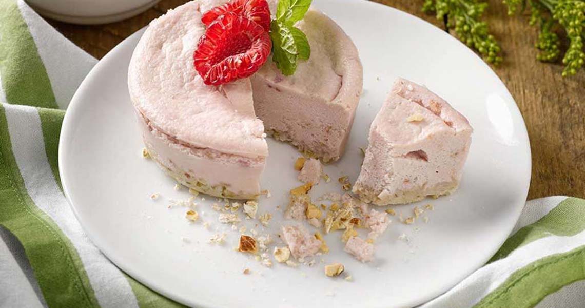 Sweet Red Raspberry Cheesecake - 5 Count