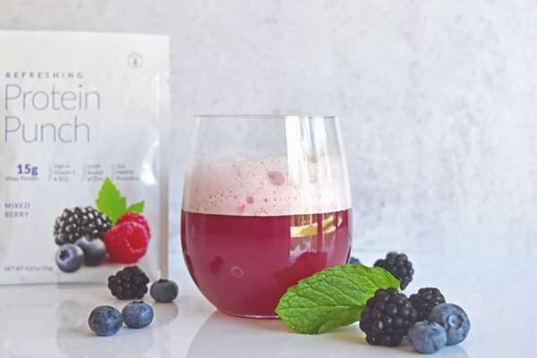 Mixed Berry Protein Punch